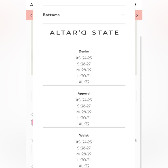 Altar’d State white fringe shorts - Picture 7 of 8